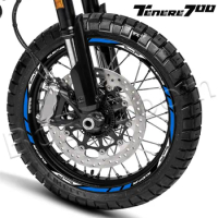 Reflective Motorcycle Wheel Sticker 21″18″ Rim Stripe Decal Accessori Waterproof For YAMAHA TENERE 700 Tenere700 XTZ 700 XTZ700