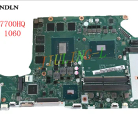 JOUTNDLN FOR Acer Predator Helios 300 G3-571 Laptop motherboard SR32Q I7-7700HQ CPU AND GTX 1060 DDR4 NBQ2B11001 C5PRH LA-E921P