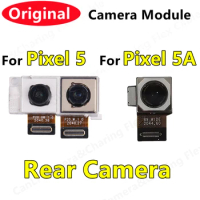 Original Front Back Camera For Google Pixel 5 / Pixel 5A Pixel5 Rear Backside Selfie Frontal Facing Camera Module Flex Cable
