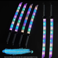 mainan pedang led nyala ada suara / mainan pedang led sensor suara ksatria/pedang anime rurouni kens