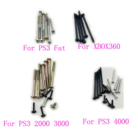 For PS3 Fat Slim 2000 3000 4000 Screws Screw Kit For Xbox360 Console