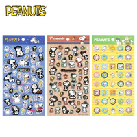 【日本正版】史努比 燙金貼紙 貼紙 手帳貼 裝飾貼紙 Snoopy PEANUTS