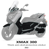 Motorcycle Body Thickened Anti Scratch Resistant Skid Rubber Protective Decal Sticker for Yamaha XMAX 300 X MAX 300 2023