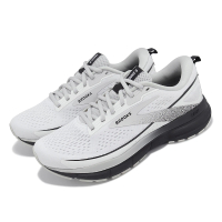 【BROOKS】慢跑鞋 Trace 3 女鞋 寬楦 白 灰 透氣網布 追擊 避震 支撐 健走 路跑 運動鞋(1204011D191)