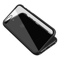 iPhone 7 8 Plus 金屬全包覆磁吸雙面9H鋼化膜手機保護殼 iPhone7Plus手機殼 iPhone8Plus手機殼