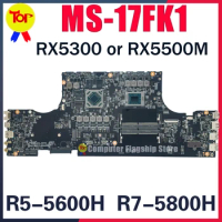 MS-17FK1 Laptop Motherboard For MS-17FK BRAVO 17 A4DDR R5-4600H R7-4800H RX5300-3G RX5500-4G Mainboard 100% Testd Fast Shipping