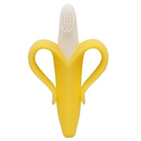 【Baby Banana】 心型香蕉牙刷(黃色)