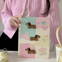 Plush Puppy Dog Tablet Case For Apple iPad Pro 4 5 6 Generation 12.9 inches 11" 9th 10th 7th 8th 9.7 mini 6 Air 5 4 3 10.9 inch