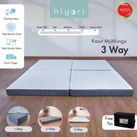 hiyori 3 Way Mattress - Kasur Lipat Lantai Tebal Multifungsi Nyaman untuk 2 Orang Kualitas Jepang &