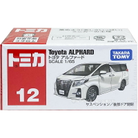 【Fun心玩】正版 全新 TM012A 824848 豐田 Alphard 模型車 多美小汽車 12號 後門可開
