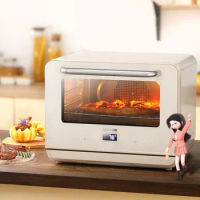 Youpin 220V Smart Steam Oven Integrated Machine 20L Household Multifunctional Small Retro Steam Oven Integrated Machine