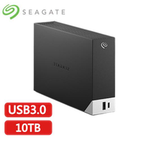 【最高22%回饋 5000點】Seagate One Touch Hub 10TB 3.5吋外接硬碟(STLC10000400)