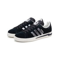 【adidas 愛迪達】CAMPUS INVINCIBLE X NEIGHBORHOOD INV NBHD 三方聯名 黑色 男鞋 男女段(GW8852)