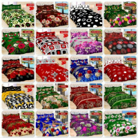 New Bed Cover Bonita 1 Set Sprei Karet No 2 Uk 160x200 Cm Motif