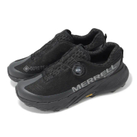 【MERRELL】越野跑鞋 Agility Peak 5 Boa GTX 男鞋 黑 防水 襪套 旋鈕 郊山 運動鞋(ML068213)