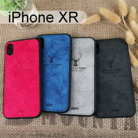 布紋壓印保護殼 [麋鹿] iPhone XR (6.1吋)