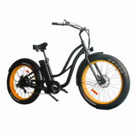OEM 26 Inch 48v 750W Fat Tyre Tire Bike Bicicleta Electrica Plegable Ebike Electric Bicycle Sepeda Lipat Listrik