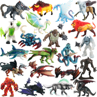 New Original Savage dinosaurs myth dragon animals model fire Bull octopus monster bear action figures kids collection toys gift