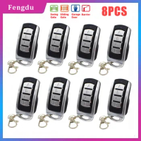 Gate Command 8PCS Remote Control Garage Gate Multi-Frequency 280-868MHZ Clone Control Garage Remote Rolling Code