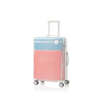 New balance x SAMSONITE กระเป๋าเดินทางขนาด 22 นิ้ว-สีขาว