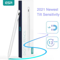 ESR Stylus Pen for iPad Tilt Sensitivity Magnetic for iPad Stylus Pencil for Apple iPad 9 8 7/iPad Pro/iPad Mini 6/iPad Air 5 4