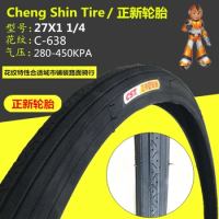 Original Bike Tyres 27 Inch 27x1 1/4 32-630 Bicycle Tire Road Bike Tires Cycling Riding SV Inner tube