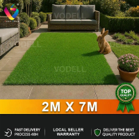 Viral Malaysia[2M x 7M] VODELL Artificial Grass Carpet Home Decoration Outdoor 3UV Karpet Rumput Tir