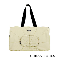 URBAN FOREST都市之森 樹-摺疊旅行包/旅行袋 淺卡其