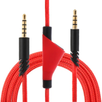 Headphone Cable Upgrade Fidelity Sound Wires Cable For ASTRO A10 A40 A30 Gaming Headphone