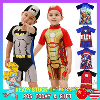 【hot sale】 ◈ C21 DY STOCK Kids Swimming Suits Batman  Swimsuits Swimwear