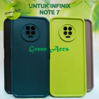 SILIKON ( INFINIX NOTE 7 ) CASE ANTI CRACK BENING / SOFTCASE / SOFT CASE / CASING HP HANDPHONE