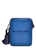Michael Kors Michael Kors Cooper Logo Embossed Pebbled Leather Flight Bag