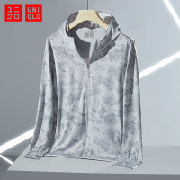 พร้อมสต็อก Uniqlo เสื้อกันยูวี UPF50+ เสื้อกันแดด เสื้อแขนยาวมีหมวก เสื้อกันUV ระบายอากาศได้ดี เสื้อ