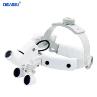 2.5X Dental Loupes Surgical For Ent Medica Operation Lamp Doctor's Surgery Medical Magnifier
