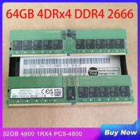 New 1 PCS For Samsung Server Memory DDR5 32G 32GB 4800 1RX4 PC5-4800 ECC REG RDIMM