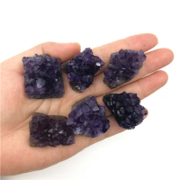 Wholesale 1PC Uruguay Natural Amethyst Geode Crystal Quartz Amethyst Cluster Specimen Natural Quartz Crystals
