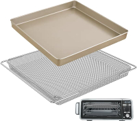Replacement Baking Pan Air Fryer Basket for Ninja Foodi SP101 Air Fryer Oven Stainless Steel Mesh Ba