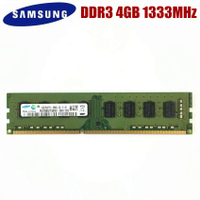 (ในงาน) Samsung 4GB PC3 10600U DDR3 1333MHZ พีซีคอมพิวเตอร์เดสก์ท็อป RAM หน่วยความจำเดสก์ท็อป4G PC3 RAM (ติดต่อลูกค้า)