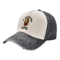 Bathing Ape A Washed Baseball Cap Hat
