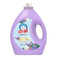 薰衣草潔淨香氛手洗機洗留香家庭裝白貓洗衣液