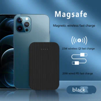 5000mAh Magnetic Wireless Power Bank 15W Mobile Phone Fast Charger For iPhone 12 13 12Pro 13Pro Max External auxiliary battery