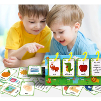 Phonics Flash Cards -  Flip Book Mastering Numbers, Letter Sound, Improving Reading Skills by Blendi