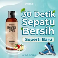 Wiselie Konsentrat Pembersih Sepatu Aroma Buah Membersihkan Sepatu Praktis dan Mudah Tanpa Bilas kop