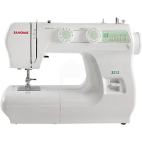 Household sewing machine，Janome 2212 Front-Loading Sewing Machine with 12 Built-In Stitches，