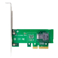 Cablecc NGFFU.2 U2 Kit SFF-8639 NVME PCIe SSD Adapter for Mainboard SSD 750 p3600 p3700 M.2 SFF-8643 to PCI-E 4X