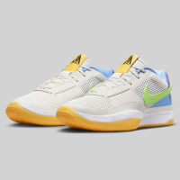 【NIKE 耐吉】籃球鞋 Nike Ja 1 Trivia 米藍橘 實戰籃球鞋 男鞋 DR8786-001
