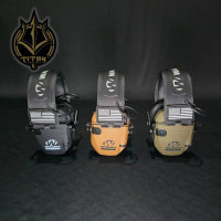 Wlkrs Headset Electronic Hearing Protection Safety Earmuff Promo !