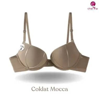 Chelyne BH Seamless Premium BY15 Push Up Bra Dengan Kawat Penyangga - Premium Breathable Bra 34/38.