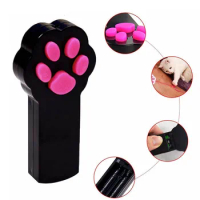 Funny Cat Catch the Interactive LED Light Pointer Paw Cat Toys Red laser Exercise Chaser Toy Pet Scratching Training Supplies