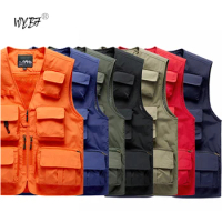 Vest Men's Military Tactical Multi-Pocket Breathable Outdoor Sports Coat Fishing Clothing Camping Nature Hike Hunting Vest Men